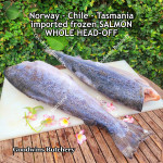 Salmon frozen bone-in Norway / Chile / Tasmania STEAK 3/4" 2cm (price/pack 500gr 2-3pcs)